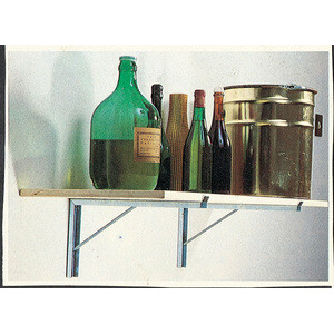 BL Reggimensola P/Ripostiglio Nero 40 cm 2 PZ