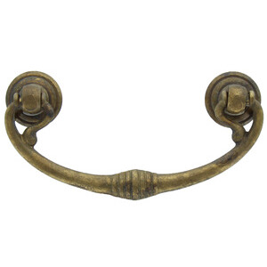 BL Maniglia 03027 82X40 mm Ottone Anticato