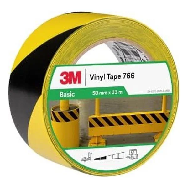 766I Nastro Segnalazione Pericolo 50X33 G/N 3M