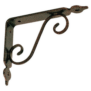 Reggimensola Ferro Battuto Rame An 150X110 mm