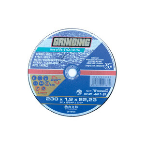 Grinding Disco Ferro 230X1,9 Hdmf