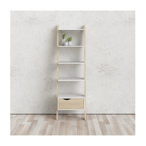 Kit Libreria 4 Ripiani + 1 Cassetto 55X48X180 Oslo