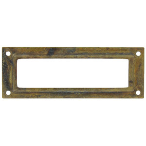 Portaetichetta Ottone 45123 80X29 mm Anticato
