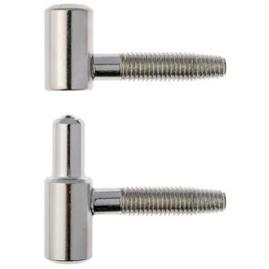 Cerniera Anuba Acciaio Nichelato D 13MM
