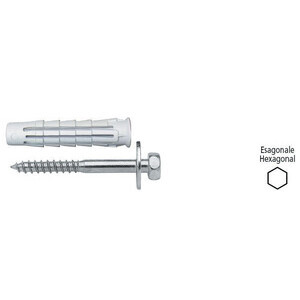 SC Elematic Tassello T6 Vte R 10X50 C/Vite 10 PZ