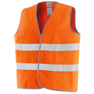 Gilet Alta Visibilita' Arancio Omologato