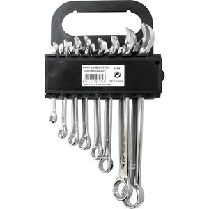 Serie 8 Chiavi Combinate Mirror 8/19 mm CR Van