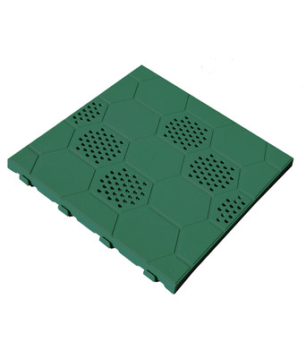 Piastrella in PP 40X40X2,5CM E40 Verde