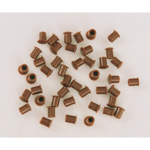 SC Copriforo Plastica Marrone D 6 mm 50 PZ