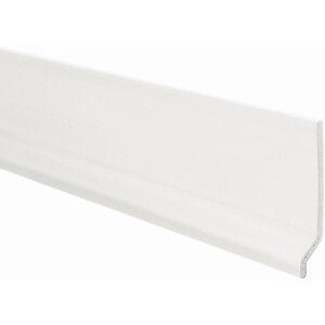 Battiscopa 70X9 PVC Espanso 200 cm Bianco