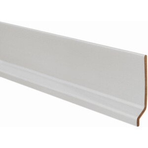 Battiscopa 70X9 PVC Espanso 200 cm Argento
