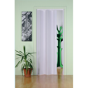 Porta a Soffietto Monica 83X214 cm Bianco