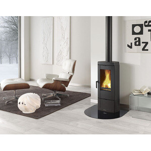 Stufa Legna Ghisa 6.2 KW Candy 4.0 Antracite V0-3-4