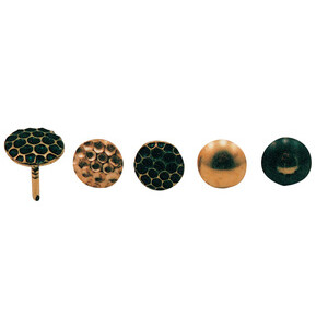 SC Bulletta Tappezziere Martellata Bron 10 mm 50 PZ