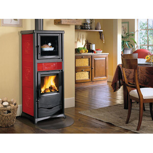 Stufa Legna 9.1 KW Rossella Plus Evo C/Forno Bord V4