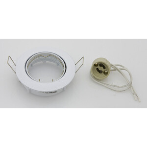 Faretto Incasso Fisso P/Led GU10 Bianco