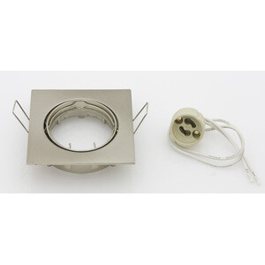 Faretto Quadrato Incas Orientab Led GU10 Nik Sat