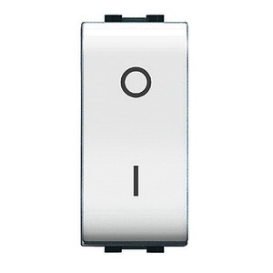 Life 4009 WH Interruttore Bipolare Bianco