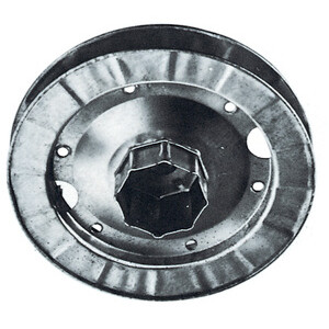 Puleggia C/Calotta Acc D 180 mm P/Rullo Ottag