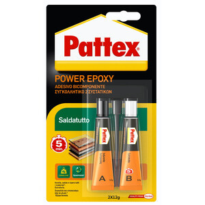 Pattex Power Epoxy Saldatutto Bicomponente 24 G