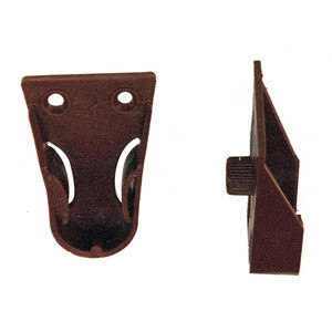 Reggitubo Laterale D 18 mm C/Perno Marrone