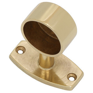 BL Finale Tubo Corrimano Ottone Lucido D 30 mm