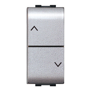 Life 4022 Tec Doppio Pulsante P/Tappar Argento