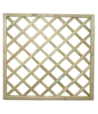 Grigliato Pino Impregnato 35 90XH 90 cm Quadro