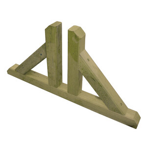 Piede Pino Impregnato P/Grigliato 60XH30 cm