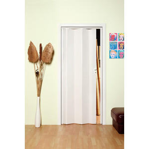 Porta a Soffietto Maya 83X214 cm Bianco Frass