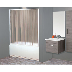 Parete Vasca a Soffietto 1 Lato 170-140XH150 cm