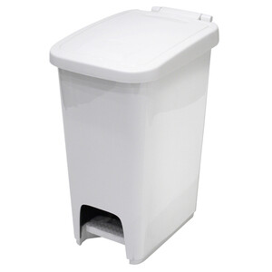 Pattumiera Pretty C/Pedale 16L Bianco