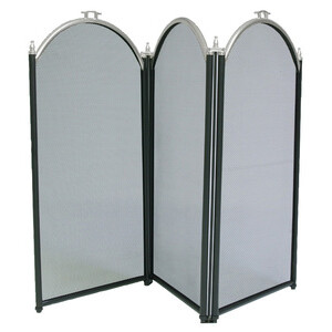 Parascintille 3 Ante Bordo Cromo Sat. 98XH60 cm