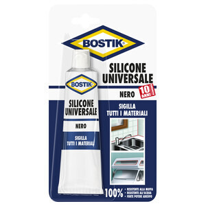 Bostik Silicone Universale 60 ml Nero Blister