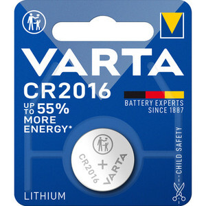 Varta Batteria a Bottone CR2016 Litio BL 1 PZ