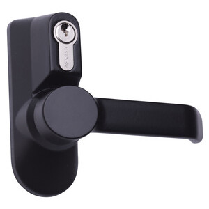 Cisa 07078.38 Maniglia C/Cilindro Nero