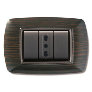 Placca Life Living Plast Wenge' 4P