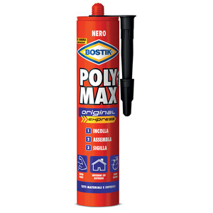 Bostik Polymax Original 425 G Nero Cartuccia