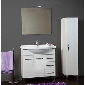 Mobile Bagno Claudia 2 Ante + 3 Cass 85 B.co Portuna