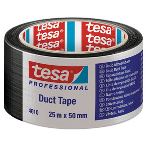 Nastro Americano Tesa Basic 50MMX25M Nero