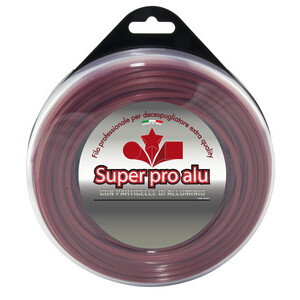 Filo Decespugliatore Quadro Alumade 4,0MMX 25M Red