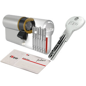 Iseo R6 Plus Cilindro Sagomato 30-30 Nichelato C/5CH+1