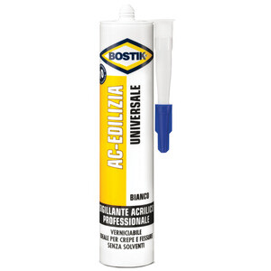 Bostik Acrilico Edilizia 300ML Bianco Cartuccia