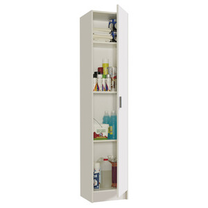 Kit Armadio 1 Anta 4 Ripiani Multiuso 37X37XH180CM