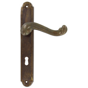 BL Maniglia Ottone Bronzato Barocco Q.8/70