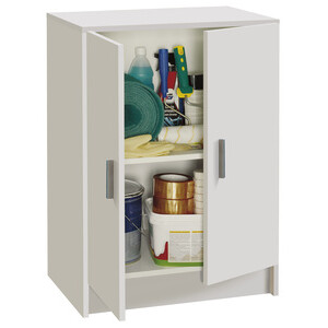 Kit Mobile 2 Ante Multiuso 59X37XH80 cm Bianco