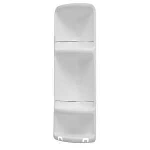 Gedy 7081 Angoliera P/Doccia 3 Ripiani Bianco