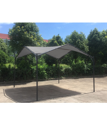 C Gazebo Acciaio 3,5X3,5M Onda Petra Beige Scuro