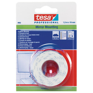 Nastro Biadesivo Tesa P/Specchi 19MMX1,5M