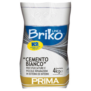Linea Briko Cemento Bianco da 4 kg
